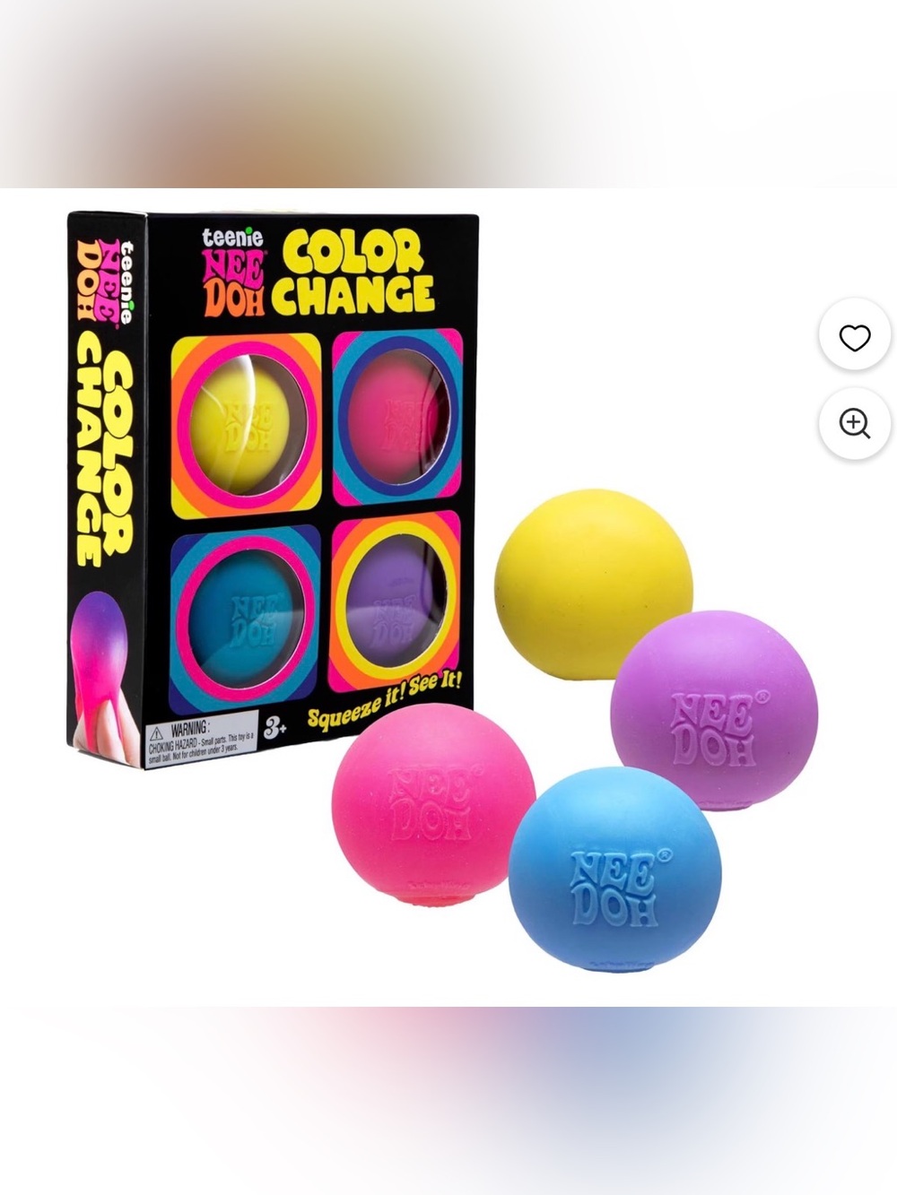 Brand new NeeDoh Teenie Color Change